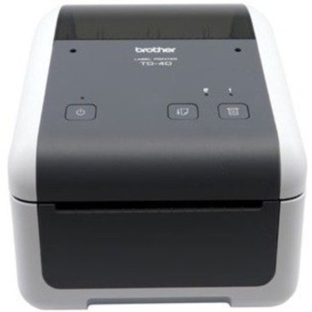 BROTHER 4.3Inch Desktop Thermal Printer w/ Cutter, Dt, 203Dpi,  TD4420DNC